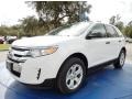 2014 Oxford White Ford Edge SE  photo #1