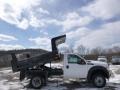 Oxford White 2014 Ford F450 Super Duty XL Regular Cab 4x4 Dump Truck