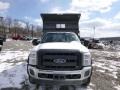 Oxford White - F450 Super Duty XL Regular Cab 4x4 Dump Truck Photo No. 3