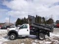 Oxford White - F450 Super Duty XL Regular Cab 4x4 Dump Truck Photo No. 5