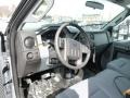 Oxford White - F450 Super Duty XL Regular Cab 4x4 Dump Truck Photo No. 11