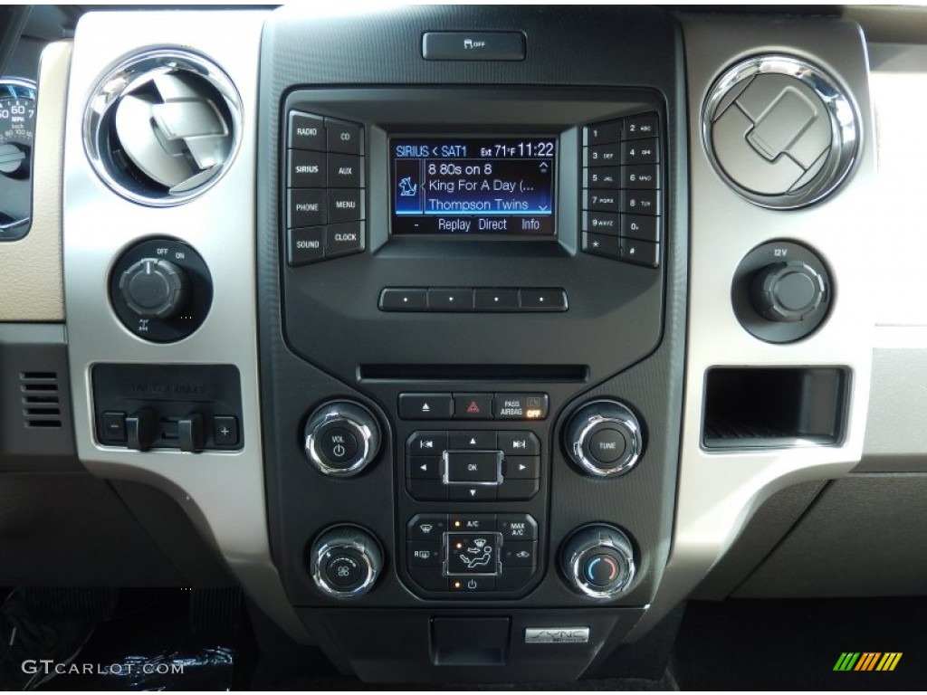 2014 Ford F150 XLT SuperCrew Controls Photo #90934016