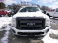 2014 Oxford White Ford F350 Super Duty XL SuperCab 4x4 Utility Truck  photo #3