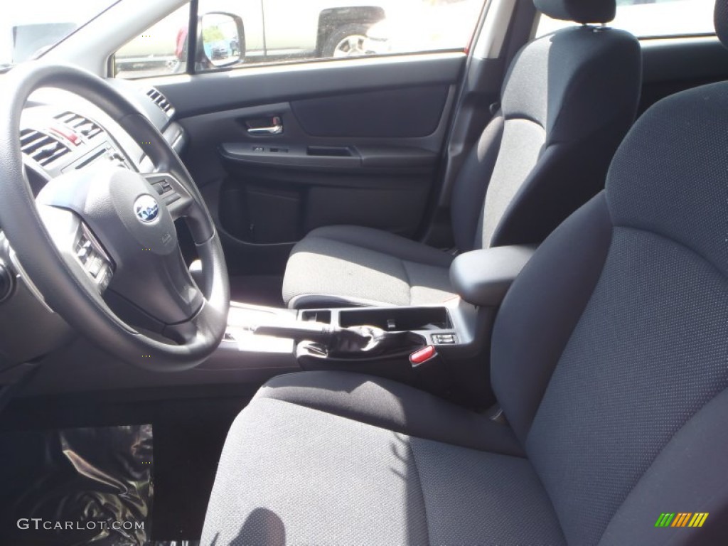 2014 Subaru Impreza 2.0i Premium 5 Door Front Seat Photo #90934112