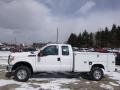 Oxford White 2014 Ford F350 Super Duty XL SuperCab 4x4 Utility Truck Exterior