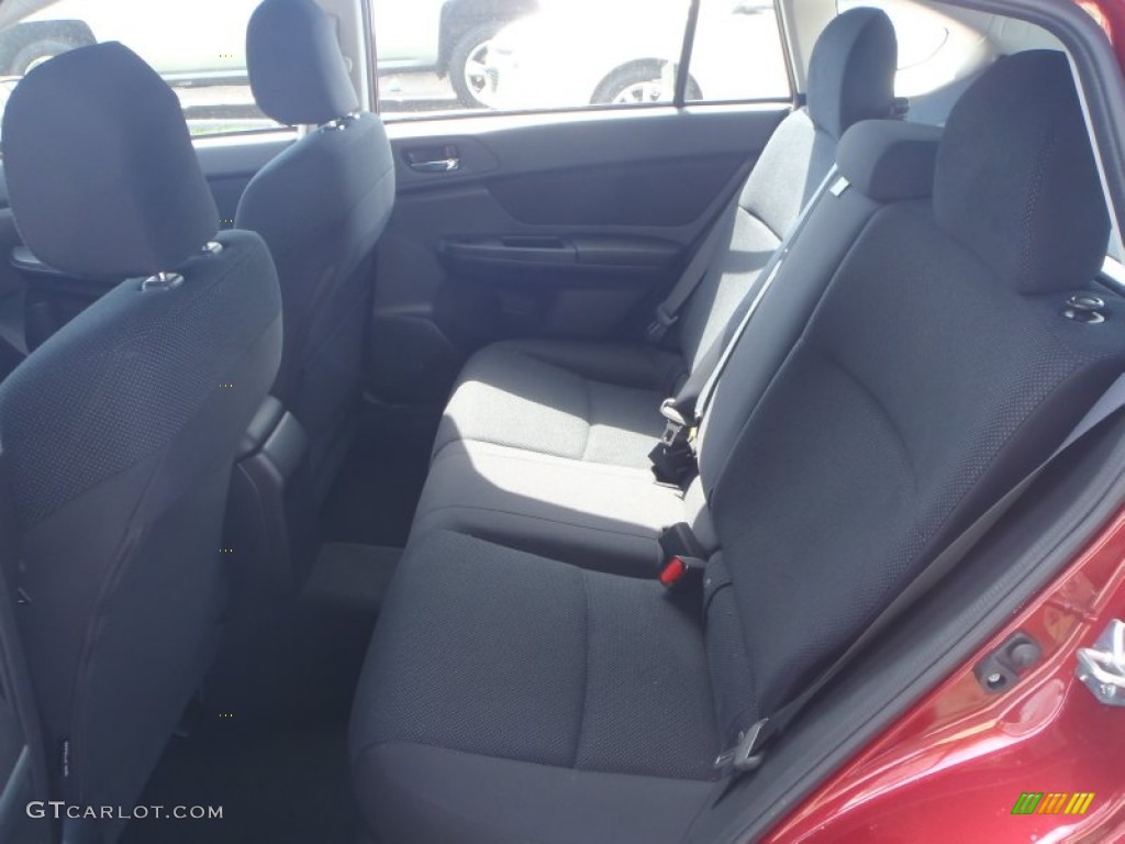 2014 Subaru Impreza 2.0i Premium 5 Door Rear Seat Photo #90934271