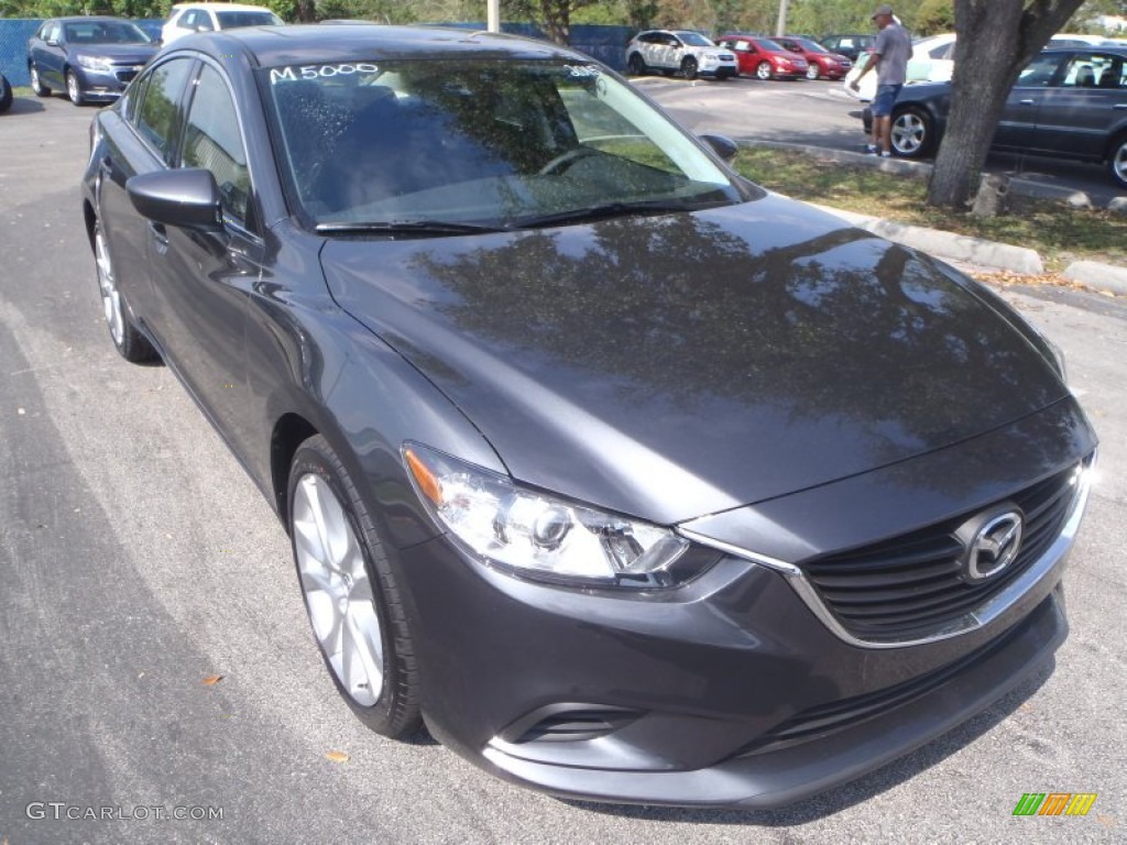 Meteor Gray Mica 2015 Mazda Mazda6 Touring Exterior Photo #90934850