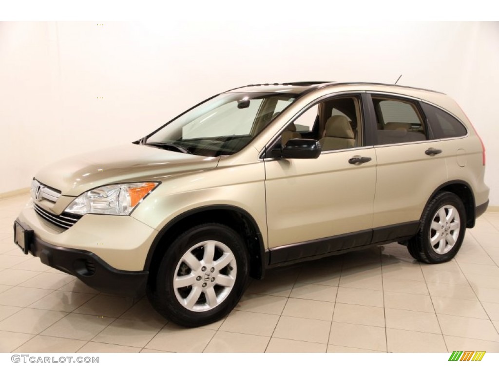 Borrego Beige Metallic 2007 Honda CR-V EX 4WD Exterior Photo #90934979