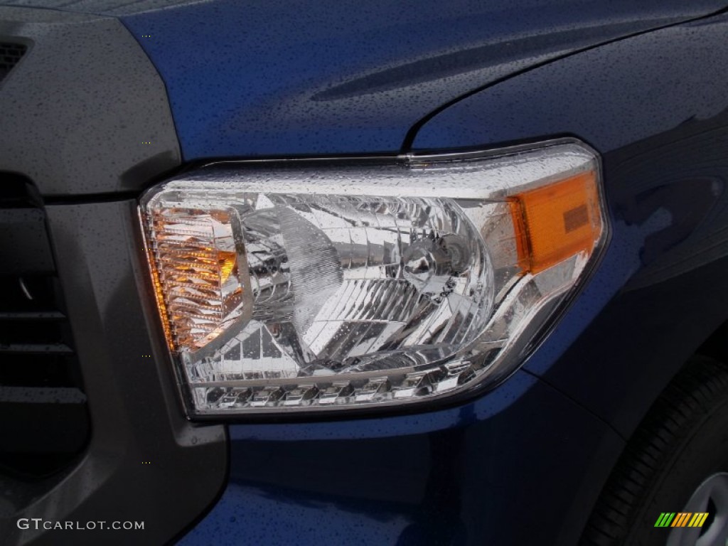 2014 Tundra SR Double Cab - Blue Ribbon Metallic / Graphite photo #9