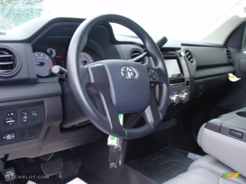 2014 Tundra SR Double Cab - Blue Ribbon Metallic / Graphite photo #21