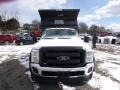 Oxford White - F450 Super Duty XL Regular Cab 4x4 Dump Truck Photo No. 3
