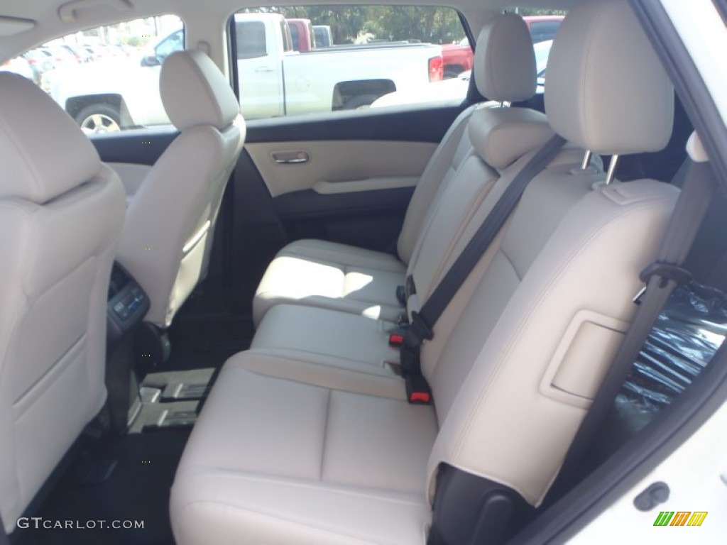 2014 Mazda CX-9 Touring Rear Seat Photo #90936308