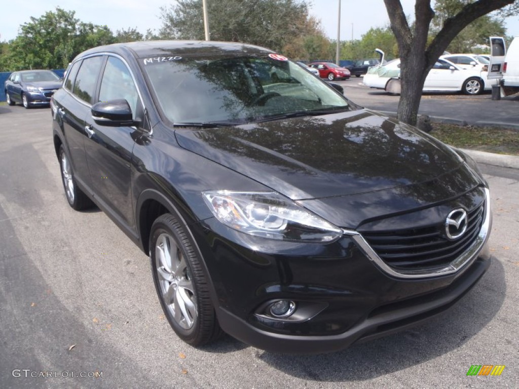 2014 CX-9 Grand Touring - Jet Black Mica / Sand photo #1