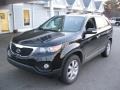 2011 Ebony Black Kia Sorento LX AWD  photo #3