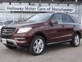 2014 Cinnabar Red Metallic Mercedes-Benz ML 350 4Matic  photo #1