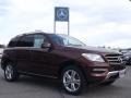 2014 Cinnabar Red Metallic Mercedes-Benz ML 350 4Matic  photo #3