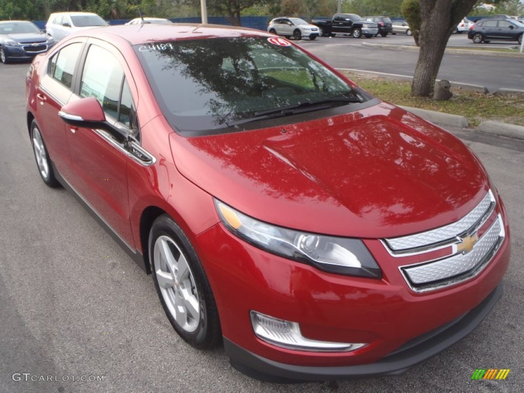 Crystal Red Tincoat 2014 Chevrolet Volt Standard Volt Model Exterior Photo #90939821