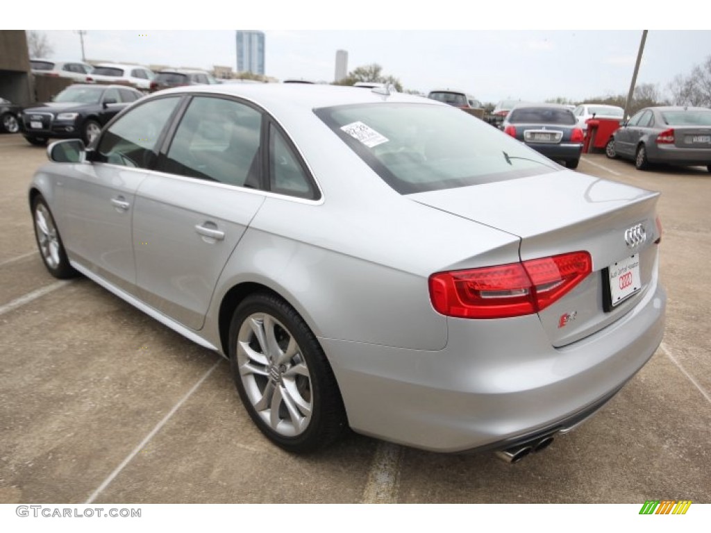 2013 S4 3.0T quattro Sedan - Ice Silver Metallic / Black photo #4