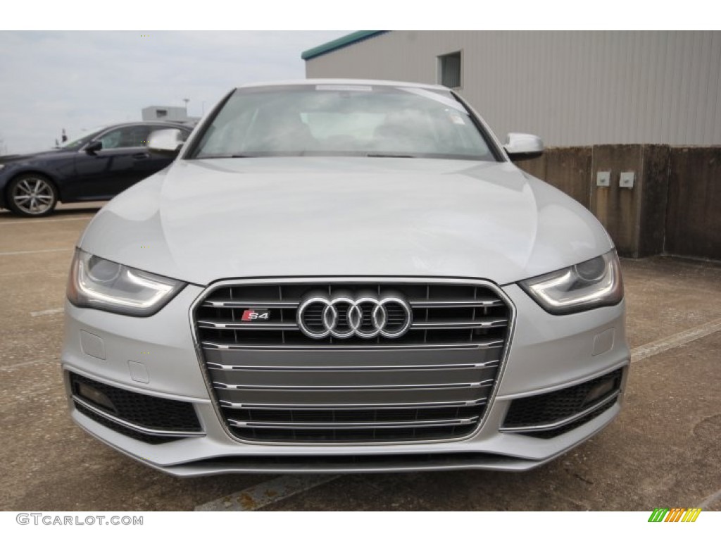 2013 S4 3.0T quattro Sedan - Ice Silver Metallic / Black photo #9
