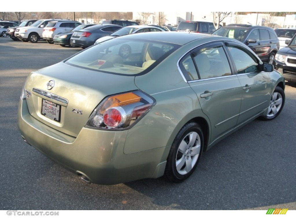 2008 Altima 2.5 S - Metallic Jade / Blond photo #4