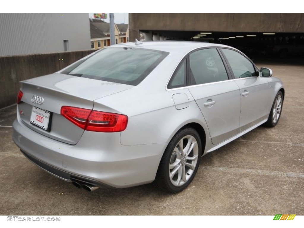 2013 S4 3.0T quattro Sedan - Ice Silver Metallic / Black photo #14