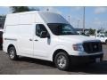 Blizzard White 2012 Nissan NV 2500 HD S High Roof