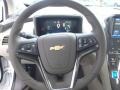 2014 Chevrolet Volt Pebble Beige/Dark Accents Interior Steering Wheel Photo