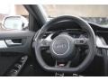 Black 2013 Audi S4 3.0T quattro Sedan Steering Wheel