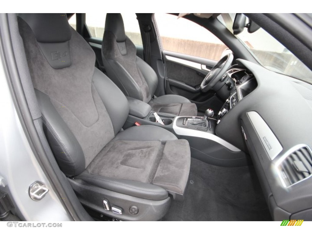 Black Interior 2013 Audi S4 3.0T quattro Sedan Photo #90941081