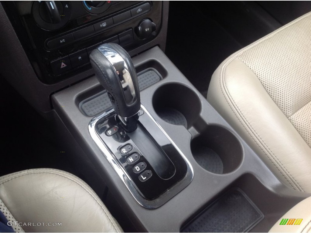 2008 Taurus X SEL AWD - Dark Ink Blue Metallic / Camel photo #14