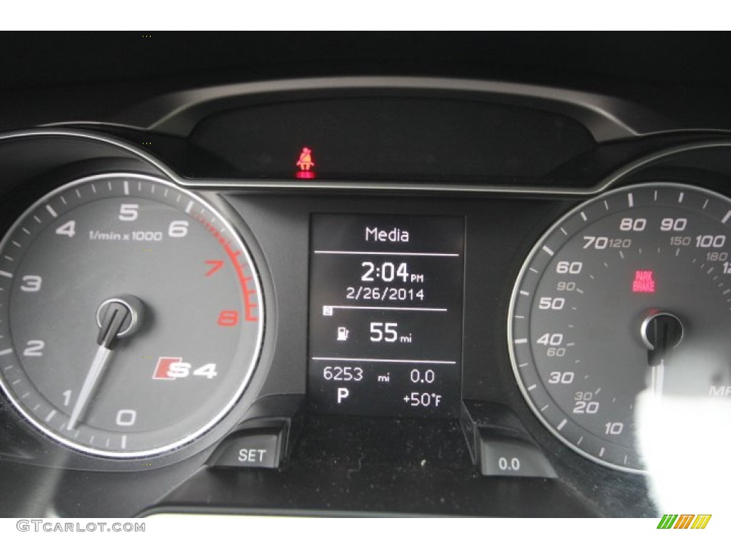 2013 S4 3.0T quattro Sedan - Ice Silver Metallic / Black photo #43