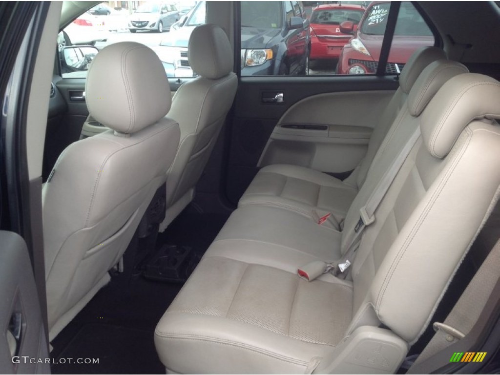 2008 Taurus X SEL AWD - Dark Ink Blue Metallic / Camel photo #18
