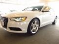 2014 Glacier White Metallic Audi A6 3.0T quattro Sedan  photo #5