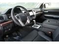 Black 2014 Toyota Tundra Limited Double Cab 4x4 Interior Color