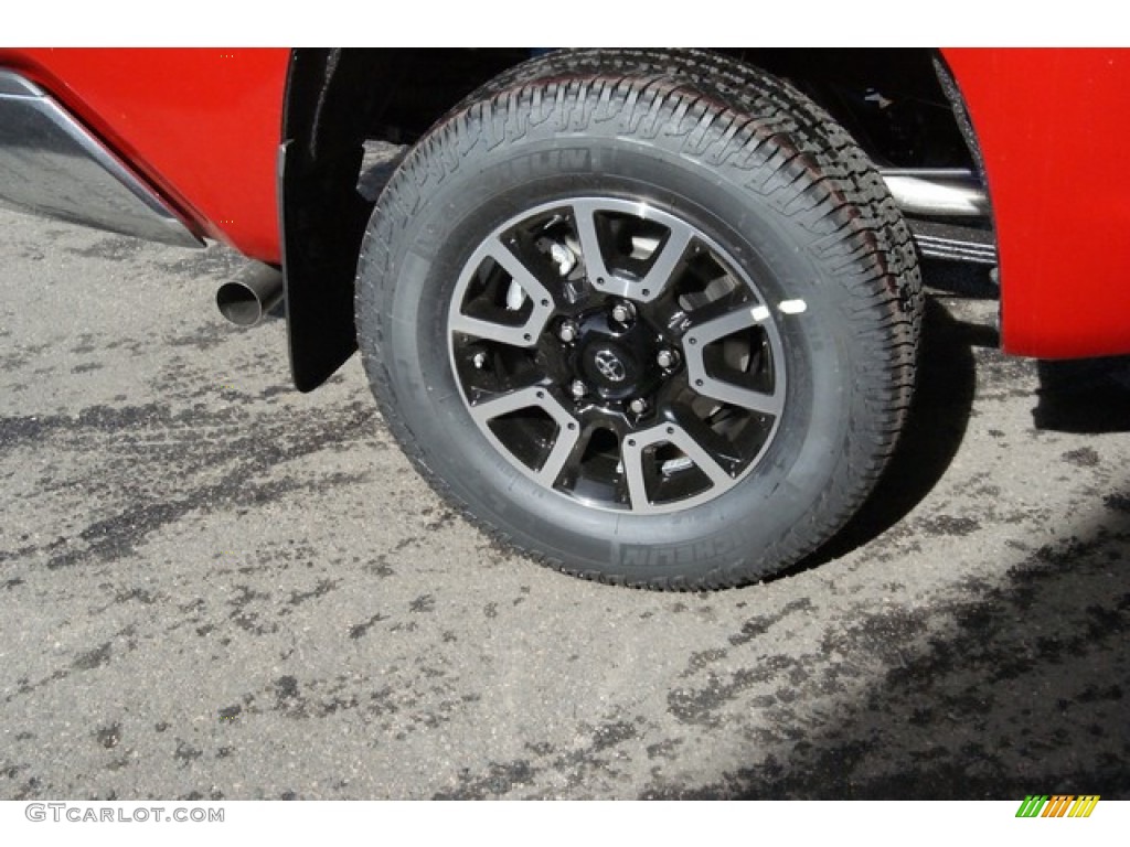 2014 Tundra Limited Double Cab 4x4 - Barcelona Red Metallic / Black photo #9