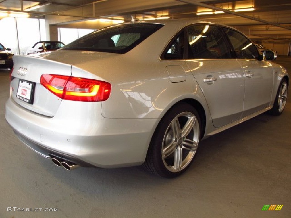 2014 S4 Premium plus 3.0 TFSI quattro - Ice Silver Metallic / Black photo #2