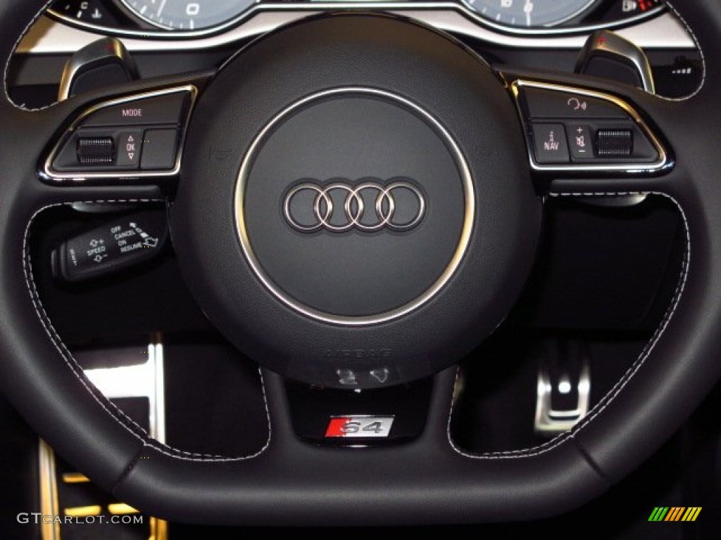 2014 S4 Premium plus 3.0 TFSI quattro - Ice Silver Metallic / Black photo #20