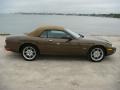 2001 Roman Bronze Jaguar XK XK8 Convertible  photo #21