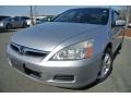 2007 Alabaster Silver Metallic Honda Accord EX-L Sedan  photo #1