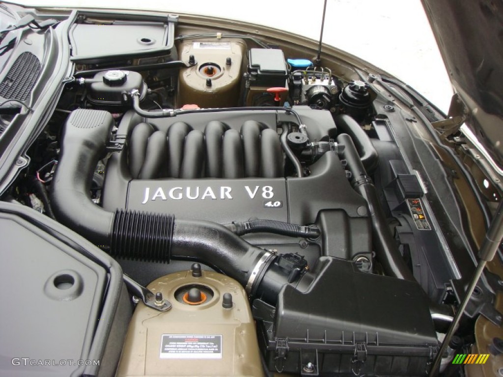 2001 Jaguar XK XK8 Convertible Engine Photos