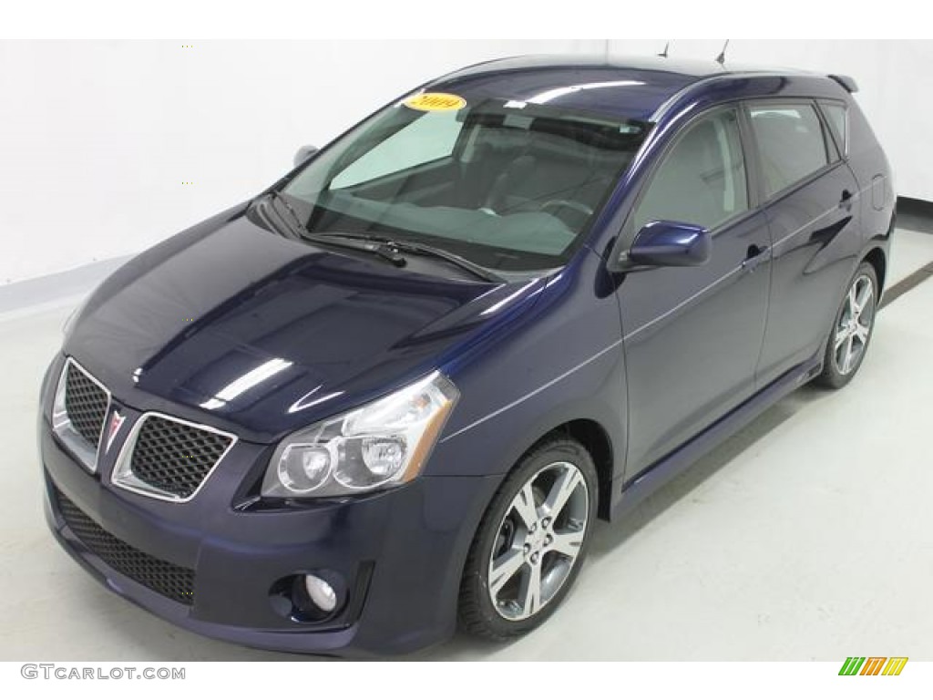 Mystic Blue Metallic Pontiac Vibe