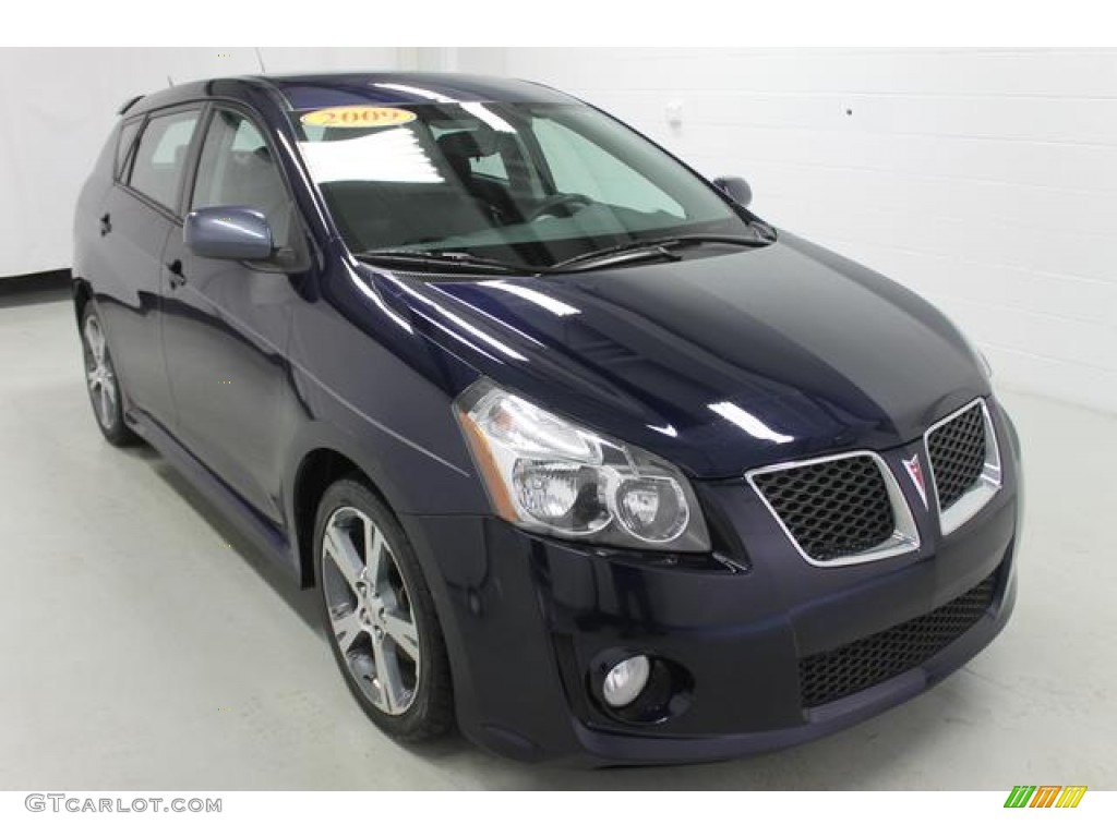 2009 Vibe GT - Mystic Blue Metallic / Ebony photo #6