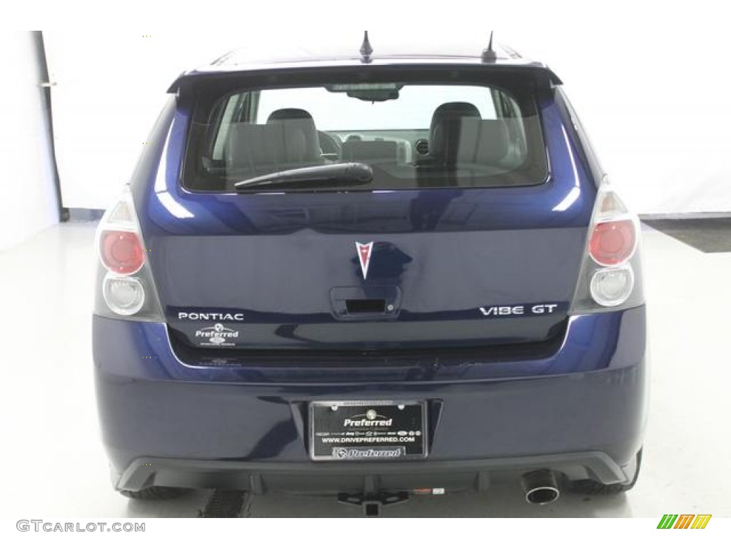 2009 Vibe GT - Mystic Blue Metallic / Ebony photo #9