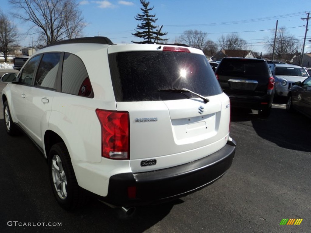 2008 XL7  - Pearl White Tri Coat Metallic / Beige photo #3