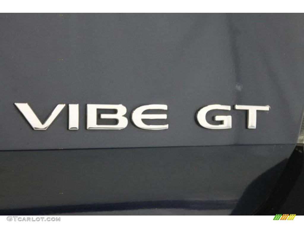 2009 Vibe GT - Mystic Blue Metallic / Ebony photo #12