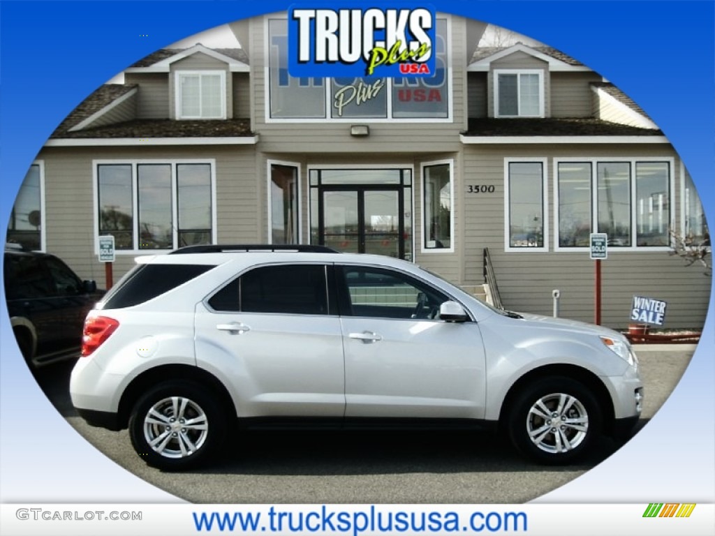 2012 Silver Ice Metallic Chevrolet Equinox Lt Awd #90930788 Photo #11 