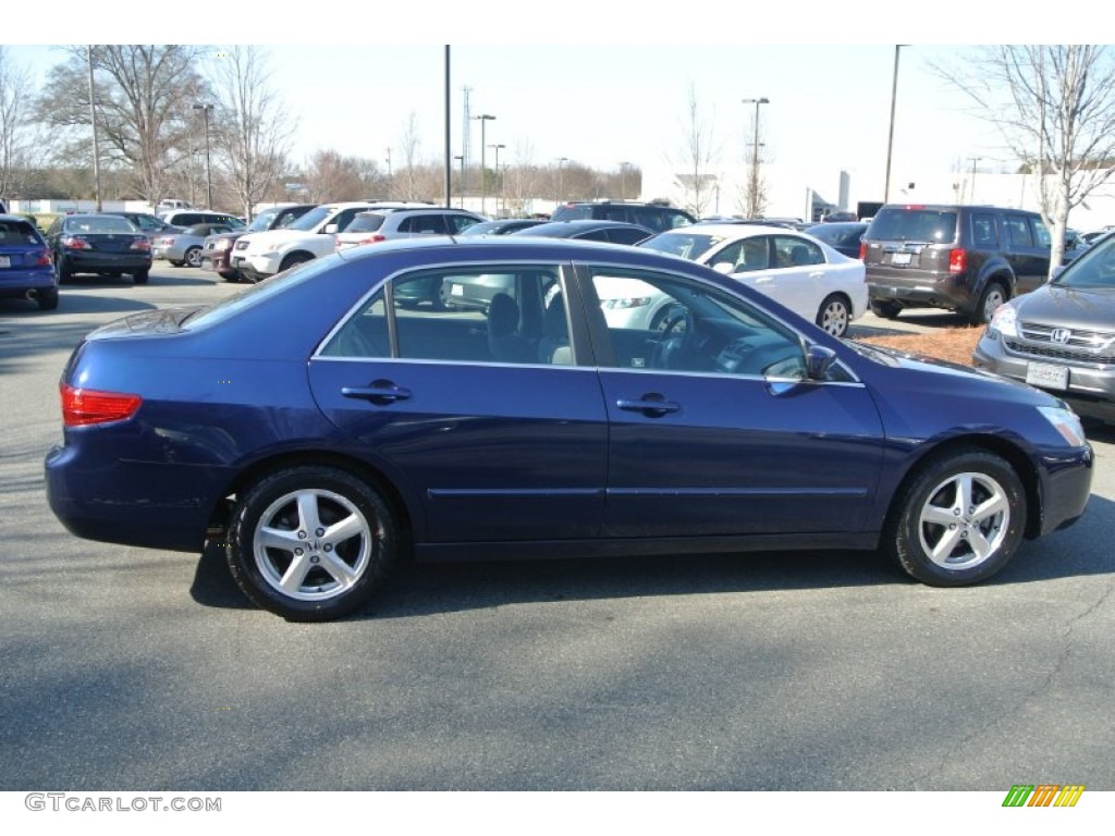 2005 Accord EX Sedan - Eternal Blue Pearl / Gray photo #6