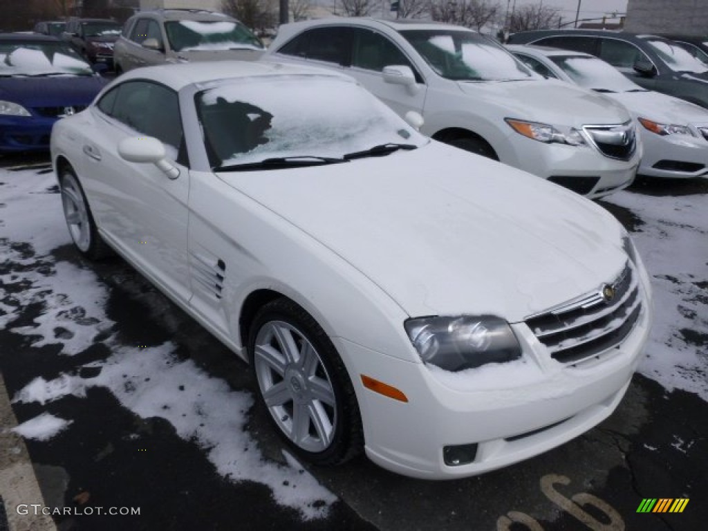 2006 Crossfire Limited Coupe - Alabaster White / Dark Slate Gray/Medium Slate Gray photo #1