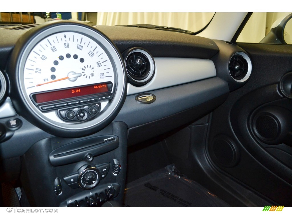2011 Cooper Hardtop - Horizon Blue Metallic / Carbon Black photo #18