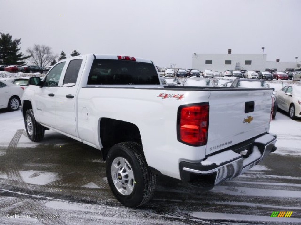 Summit White 2015 Chevrolet Silverado 2500HD LT Double Cab 4x4 Exterior Photo #90945074